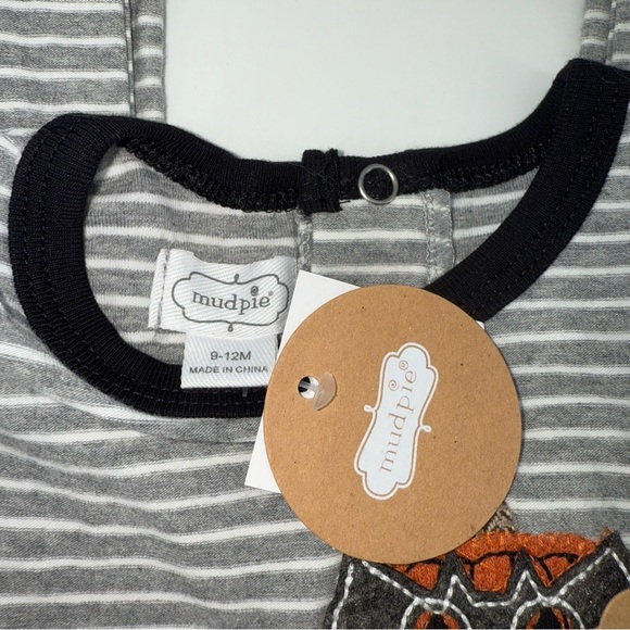 Mud Pie Baby Boy's Halloween Romper - Size 9-12 months - New! - Picture 4 of 4